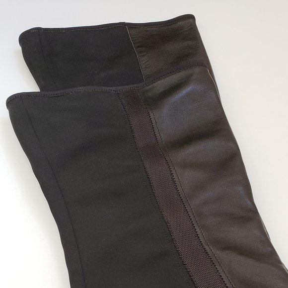 Prada Leather Over the Knee Boots - US Size 7M - Picture 4 of 9